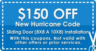 Sliding door repair coupon 1