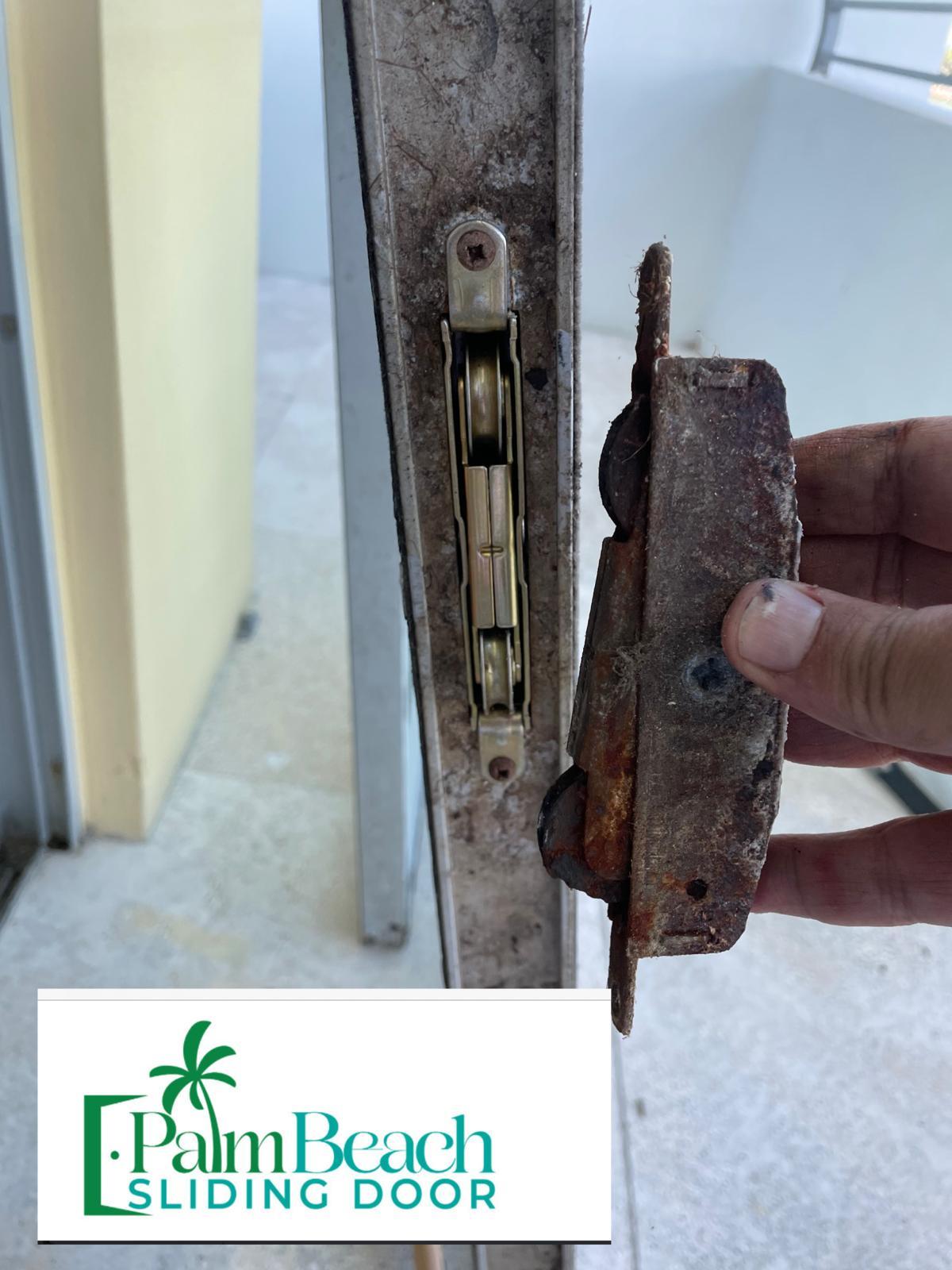 Sliding Door Roller Repair